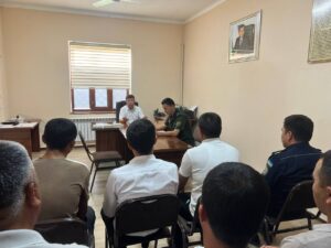 Жиноят ишлари бўйича Хатирчи туман суди томонидан ўтказилган сайёр суд ҳамда ҳуқуқий тарғибот тадбири тафсилотлари