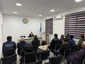 ЖИНОЯТЧИЛИК СОНИ ОШГАН ОВУЛЛАР ФАОЛЛАРИ БИЛАН УЧРАШУВ ЎТКАЗИЛДИ