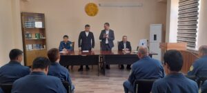 Жиноят ишлари бўйича Навоий шаҳар суди томонидан шаҳар солиқ инспецияси ишчи ходимлари иштирокида ўтказилган семинар тафсилотлари